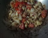 A picture of step 2 of Veg Kolhapuri.