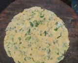 A picture of step 4 of Methi paratha.