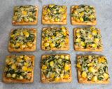 A picture of step 8 of Cheesy Sweet Corn Crackers.