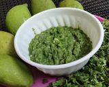 A picture of step 4 of Green chutney.