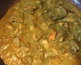 A picture of step 9 of Dhaniya Chicken.