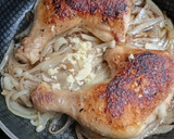 Foto del paso 2 de la receta: Cuarto de pollo asado en sartén
