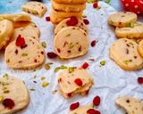 A picture of step 6 of Cranberry Pistachio Cookies.