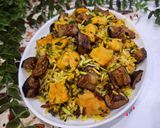 عکس مرحله 10 از دستور جعفری پلو😋