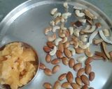 A picture of step 1 of RAGI AND DRY-FRUIT LADDOOS.