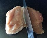 A picture of step 2 of Oatmeal Chicken Breast Cutlets.