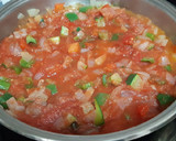 Foto del paso 3 de la receta: Conejo con tomate y verduras. Airfryer y cazuela