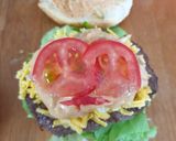 Une image de l'étape 5 de Burger simplissime 😋 #septembre #airfryer.