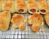 Hình bước làm 9 của món Bánh mì parmesan cheese