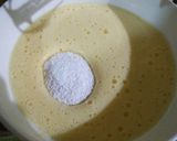 A picture of step 7 of Hidden heart cake (baked in pateela oven).