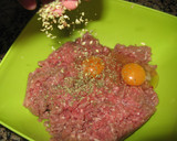 Foto del paso 1 de la receta: Rollo de carne picada relleno en salsa