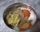 A picture of step 2 of Methi Chicken💚🍀.