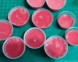 Foto langkah ke 3 dari resep Puding Santan Red Velvet.