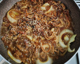Foto langkah ke 3 dari resep Simple Slice Beef Teriyaki ala Yoshinoya.