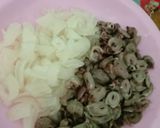 Foto langkah ke 3 dari resep Oseng Buncis kikil jantung ayam cabe ijo.