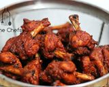 A picture of step 4 of Chicken Lollipops.