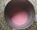 A picture of step 2 of Rose Lassi.