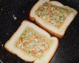 ग्रिल्ड पॉकेट ऑमलेट (grilled pocket omelette recipe in Hindi) रेसिपी चरण 3 फोटो