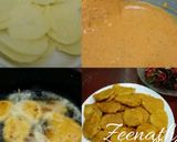 A picture of step 2 of Hyderabadi Aloo Bhajiye.