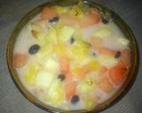 A picture of step 1 of Fruit salad.