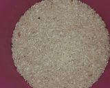 A picture of step 1 of Rice pap.