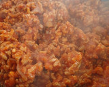 Foto del paso 4 de la receta: Taco de carne picada y huevo duro