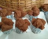 Foto langkah ke 3 dari resep Bolu kukus cemokci rasa bronies.