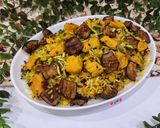 عکس مرحله 10 از دستور جعفری پلو😋