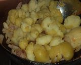 A picture of step 7 of Sattu ki litti chokha bihari platter.