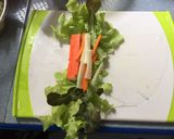 รูปขั้นตอนการทำที่ 6 ของ Salad rolls