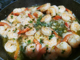 Camarones al ajillo - Tapeo