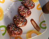 A picture of step 5 of Oats doughnuts.