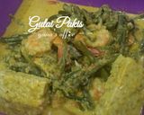 Foto langkah ke 8 dari resep Gulai Pakis Udang Tempe Yana (bahan ditimbang).