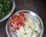 सादा मेथी की सब्जी (sada methi ki sabzi recipe in Hindi) रेसिपी चरण 2 फोटो