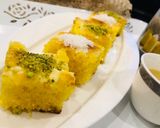 صورة لخطوة 2 من وصفة بسبوسة الكاروهات