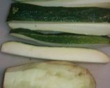 Foto del paso 1 de la receta: Crema de berenjenas y zapallo italiano