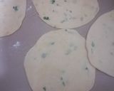 A picture of step 4 of Dhania poori.