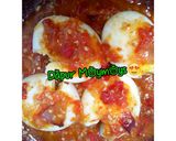 Foto langkah ke 3 dari resep Pecak telur sambal goreng.