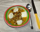 Foto del paso 2 de la receta: Crema de calabaza con picatostes y queso fresco