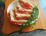 A picture of step 3 of Tomato sandwich.