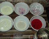 A picture of step 1 of Rose lassi #Ramadanki tayari #Summer drink contest.