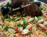 صورة لخطوة 2 من وصفة دجاج بالرز الملون 😋😋😋