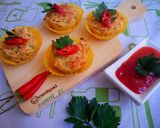 Foto langkah ke 4 dari resep Muffin Mie.