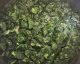 Foto del paso 3 de la receta: Espinacas con garbanzos