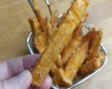 Une image de l'étape 9 de 🍠 Frites de patate douce croustillantes.