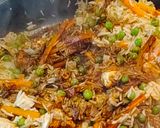 Foto del paso 3 de la receta: Arroz Frito Cantonés con Pollo