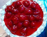Foto langkah ke 11 dari resep 55. Birthday Cake topping buah.