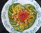 A picture of step 4 of Dil-Fill Corn Chaat.