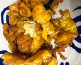 A picture of step 5 of Deep Fried Egg with Crab sticks.