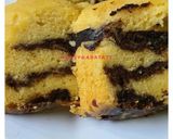 Foto langkah ke 10 dari resep Marmer Cake Tape (Tidak Berkulit/Metode Au Bain Marie).